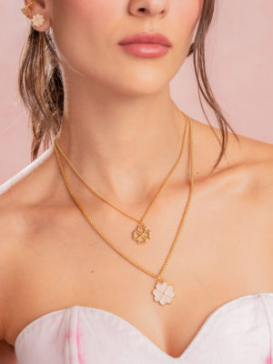 Set collares trébol