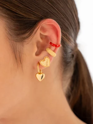 Set Aretes Corazón By Jose y Cami