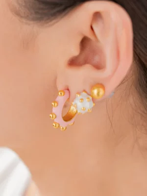 Set X3 Aretes Dots Pop